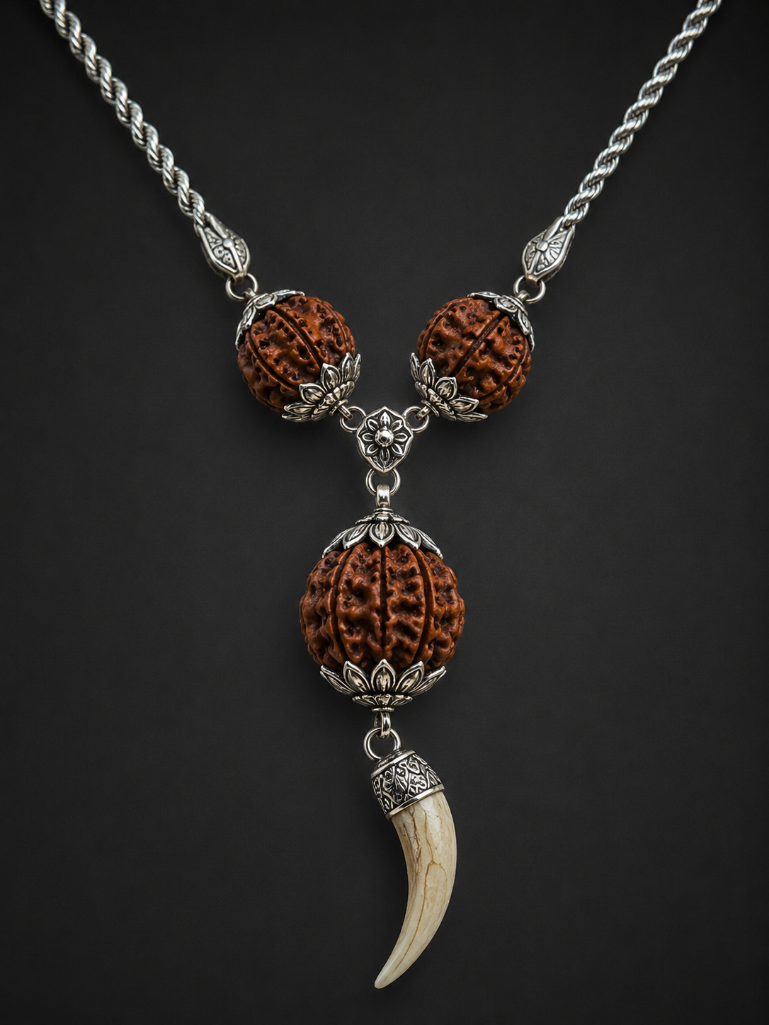 4, 6 & 7 Mukhi Rudraksha Business Success Pendant