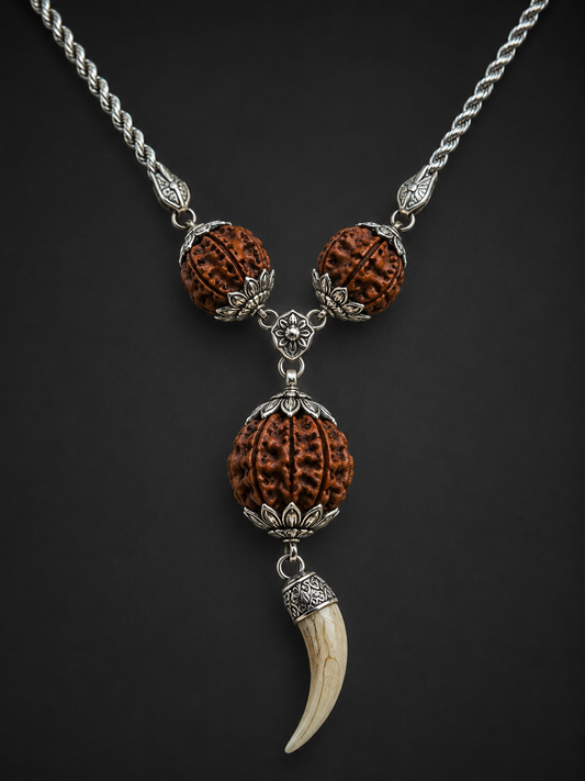 4, 6 & 7 Mukhi Rudraksha Business Success Pendant