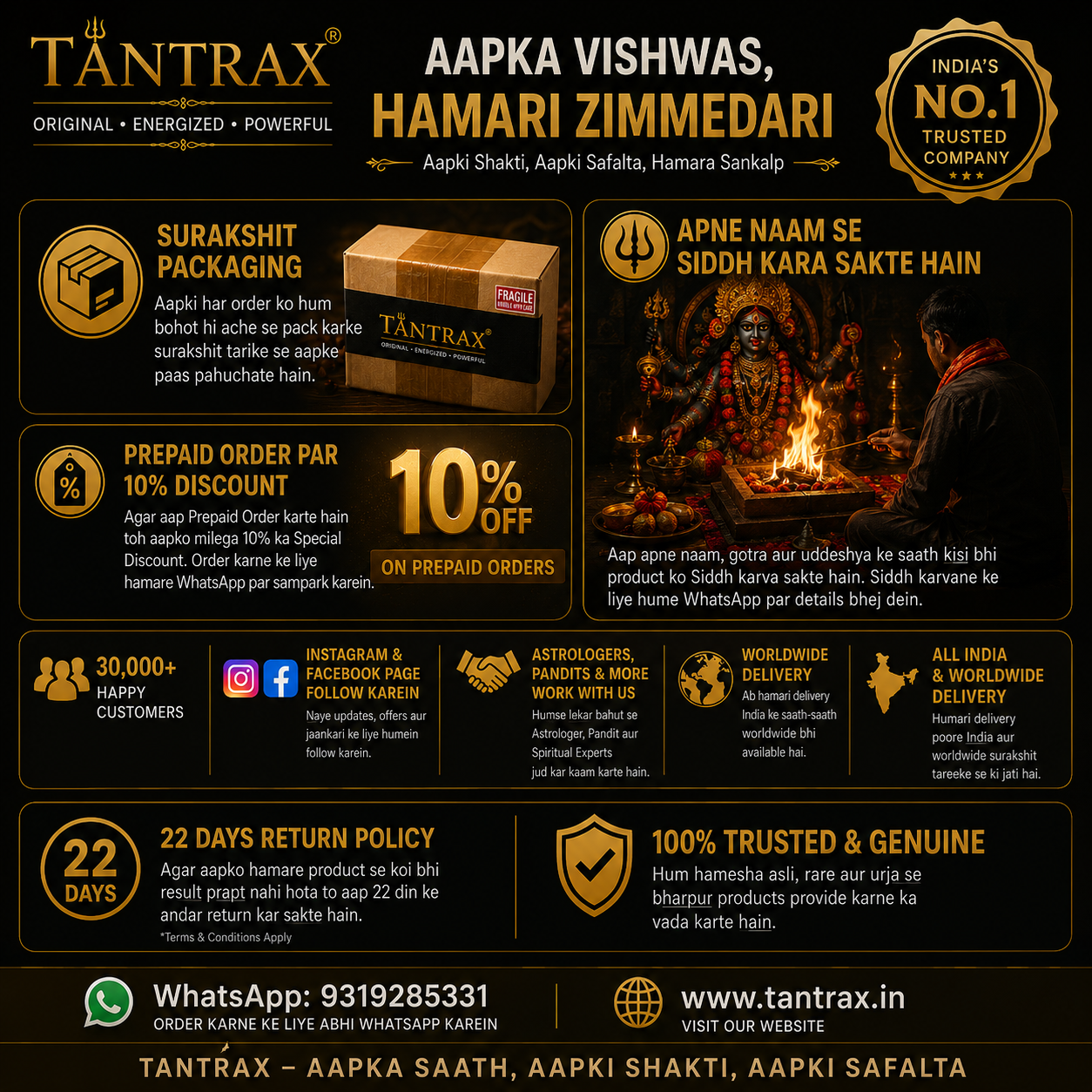 Shukar Dant varah Dant Natural Genuine