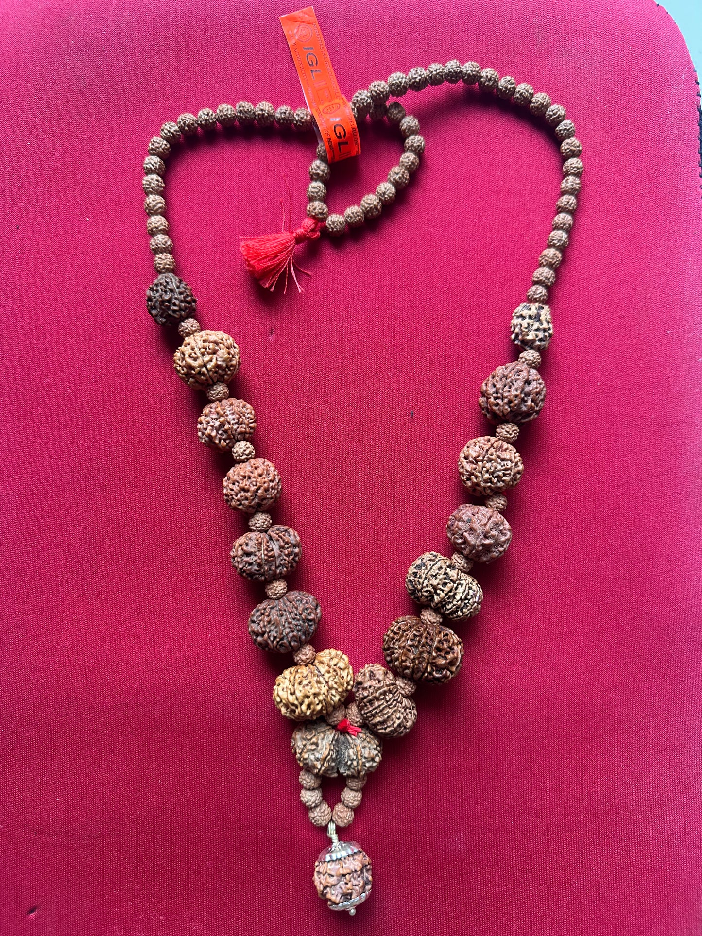 1–14 Mukhi Nepali Rudraksha Mala | Original Certified Rudraksha | TANTRAX