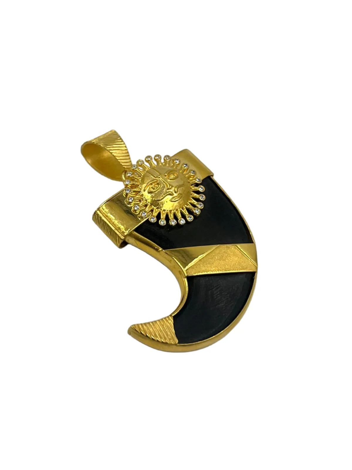1 GRAM GOLD FORMING SURYA NAIL PENDANT FOR MEN DESIGN